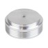 Aluminium Damping Foot 44x17mm M4 Silver (Unit)