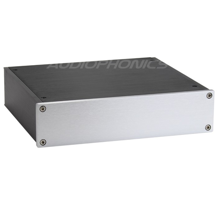 Boitier DIY DAC/Préamplificateur 100% Aluminium 220x191x52mm