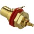 NYS367 RCA Solder Plug Red