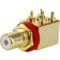 ELECAUDIO ER-102 Embase RCA pour CI Rouge (unité)