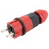 ABL SURSUM Red Schuko connector 16A IP54 Ø13.5mm