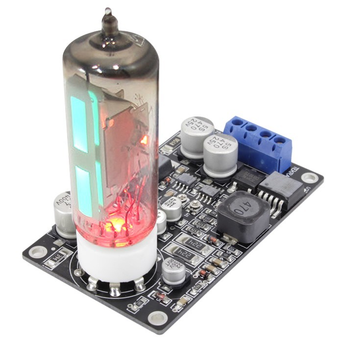 Vacuum tube Vu-meter module 6E2 LED