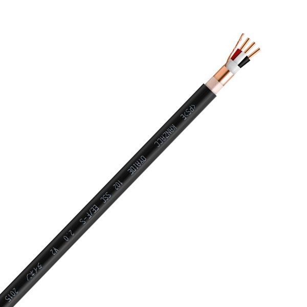 OYAIDE EE / F-S2.0 V2 Câble secteur Cuivre 102 SSC FEP blindé 3x3.3mm² Ø12.5mm