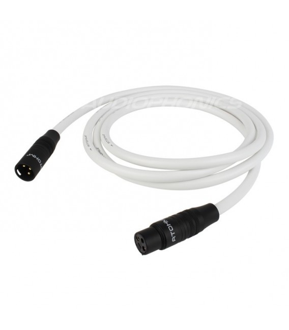 Câble XLR Alef Assoluto Black Series - 1,2 Mètre