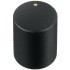 Knob Notched Shaft 15x18mm Ø6mm Black for Potentiometer