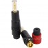 MONACOR BP-180GI Banana Plug Gold Plated Ø4mm (La paire)