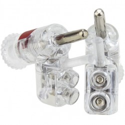 WBT-0610Ag Banana Plug Silver Ø 10mm (La paire)