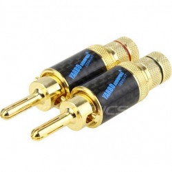 YARBO SC-2009GCF Banana Plug Gold Ø8.5mm (La paire)