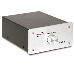 DYNAVOX AMP-S Audio Selector Switch for speaker and amplifiers Silver