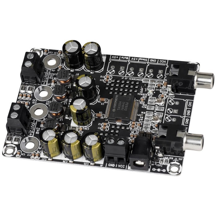 WONDOM AA-AB32155 Audio Amplifier Board TA2024 2 x 15 Watts 4 Ohms Class D 