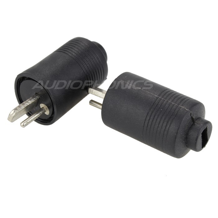 Plugs DIN Loudspeakers with Screw Ø6mm (Pair)