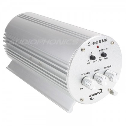 Dynavox Spark II Silver Amplificateur Stéréo 2x50W