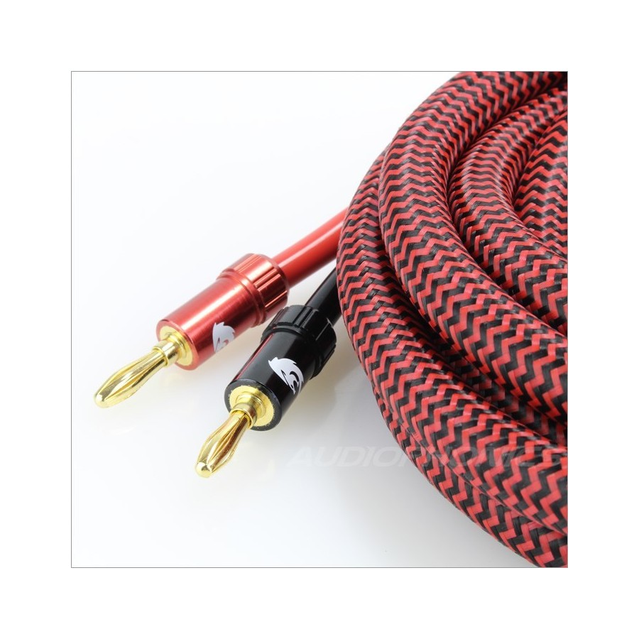 Speakers Cable OFC 24k 3.5m (Unit) Audiophonics