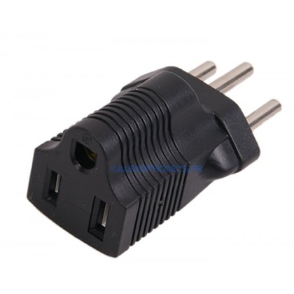 Adaptateur secteur USA NEMA 5-15 vers Suisse SEV 1011