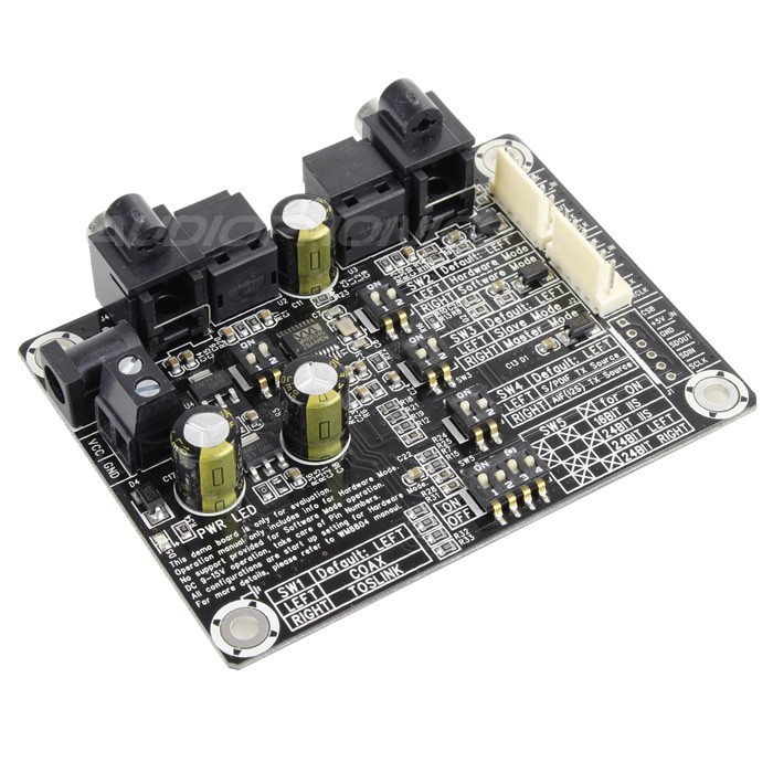 WONDOM AA-AB41133 Module Interface numérique S/PDIF Coax / Optique vers I2S WM8804