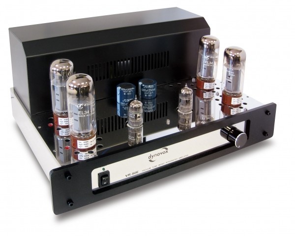DYNAVOX VR-80E Amplificateur à tubes Hi-Fi Noir 1x 80W
