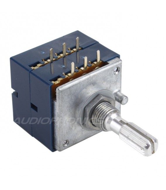 ALPS RK27 Stereo Potentiometer Notched Shaft High Quality 100 Kohm ...