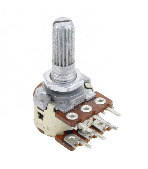 Potentiomètre Linéaire 100kΩ (100KA) Avec Interrupteur Intégré - Marque Weidi - Neuf