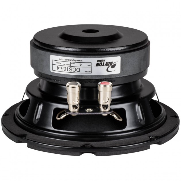 Sound Way - Haut-Parleur Enceinte 4 ohm 16,5 cm 60 Watts 2 Voie de Rechange  pour Voiture - COAX114