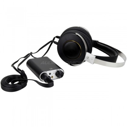 Pack KINGSOUND M-03 Portable Amplifier & KS-H3 Electrostatic Headphone Black