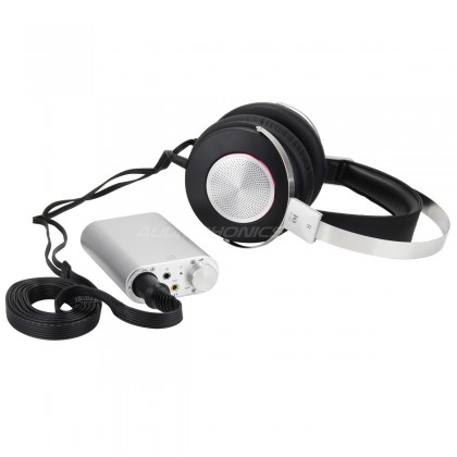 Pack KINGSOUND M-03 Portable Amplifier & KS-H2 Electrostatic Headphone Silver