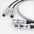 AUDIOPHONICS Argos8-XLR Interconnect Cable Pure Silver PTFE Oyaide Focus 1.5m
