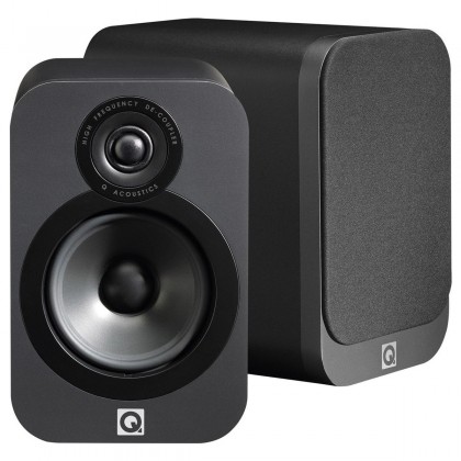 Q acoustics 2020i Bookshelf Speakers Graphite Black (pair)