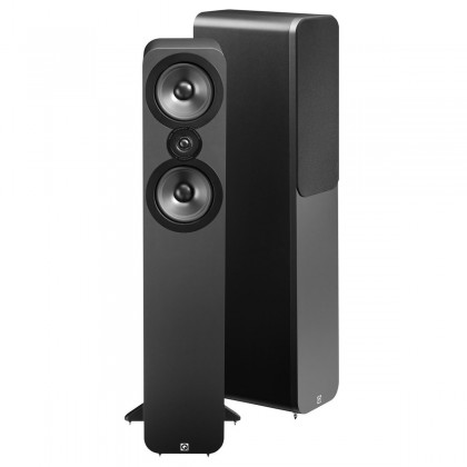 Q acoustics 3050 Enceintes colonne Graphite Black (La paire)