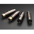 NEOTECH NEX-OCC GD Gold Plated UP-OCC Copper 3 Way Male / Female XLR Connectors Ø13mm (Set x4)