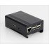 Black Aluminium case / chassis for Raspberry Pi 2.0 et 3 model B