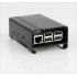 Boitier Aluminium Noir pour Raspberry Pi 2.0 / 3.0 B