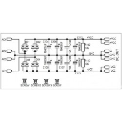 Module d'Alimentation pour Amplificateur 6x10000µF 80V