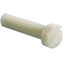 TFS Screw Split Head Nylon Flat M6X40 (x10)