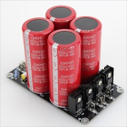 Power Supply board for Amplifier 4x10000µF 100V