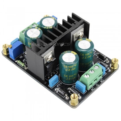 Carte D'alimentation Régulée LM317/LM337 - Double Sortie Réglable ±1.25-30V - Pour Projets électroniques, Audio