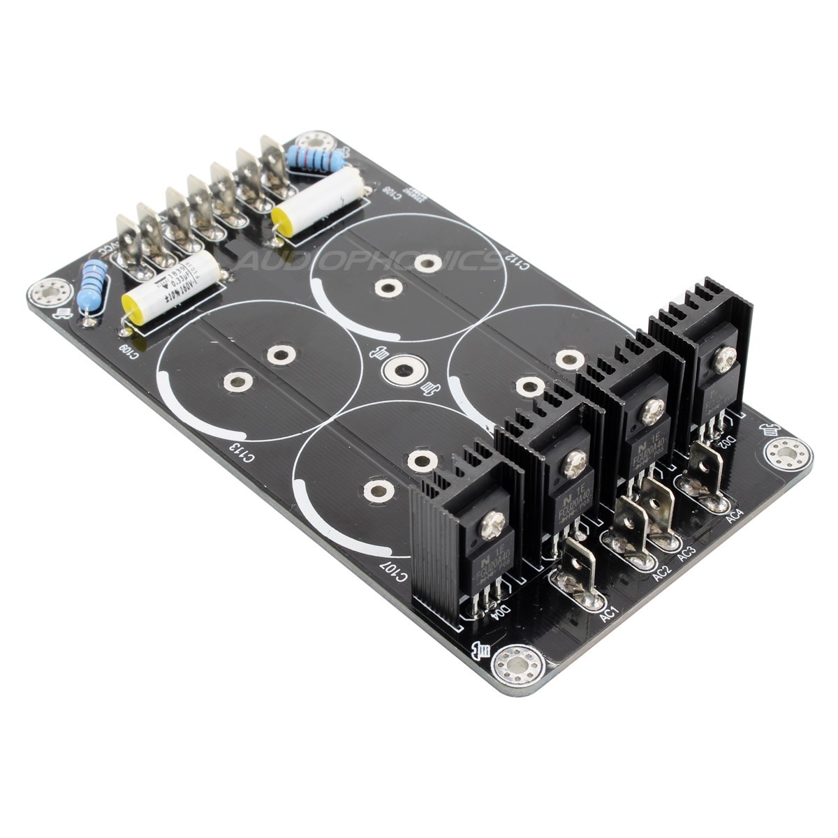 Linear Power Supply board 4 35mm Snap in locations