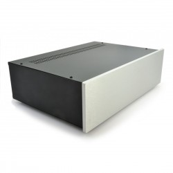 Hi-Fi 2000 - Boitier 3U 300mm - Facade 10mm Silver