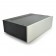 HIFI 2000 Boitier 3U 300mm - Facade 10mm Silver