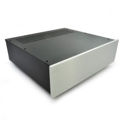 Hi-Fi 2000 - Boitier 400mm 3U - Facade 10mm Silver