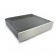 HIFI 2000 Boitier 2U 400mm - Facade 10mm Silver