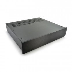 HIFI 2000 2U Chassis 400mm - 10mm front Black