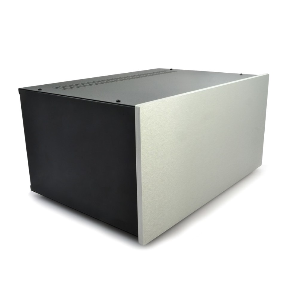 HIFI 2000 Case 5U 400mm - Front 10mm Silver