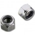 Zinc plated brake nut M3 (x10)