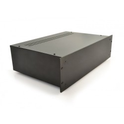 HIFI 2000 3U Chassis 300mm - 4mm front Black