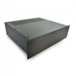 HIFI 2000 Case 3U 400mm - Front 4mm Black