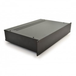 HIFI 2000 2U Chassis 300mm - 4mm front Black