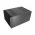 HIFI 2000 Boitier dissipateur 4U 300mm - Facade 10mm Noir