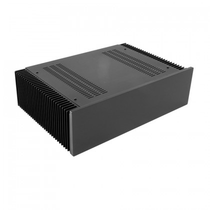 HIFI 2000 Boitier dissipateur 3U 300mm - Facade 10mm Noir