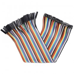 Female-Female 2.54 to 2.0mm GPIO Jumper Wires (x40)