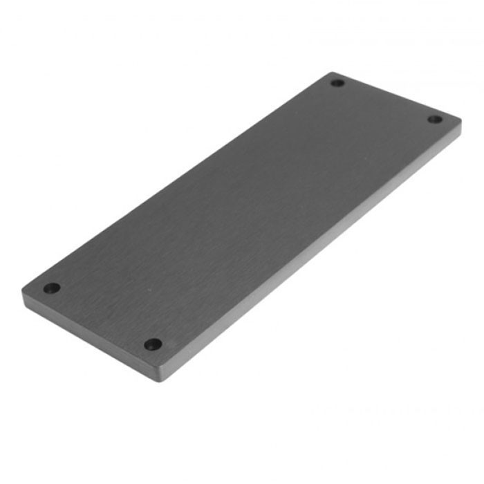 HIFI 2000 Façade Aluminium 10mm pour GX283-287-288 Noir